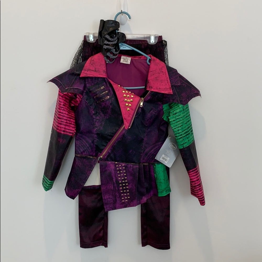 Disney Store Original Descendants Mal Costume NWT